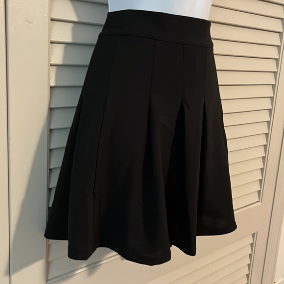 Black Pleated Skirt - Picture 2 of 3